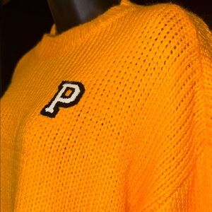 PINK Victoria's Secret Yellow Sweater
